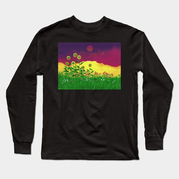 When It's Warm 2022 Long Sleeve T-Shirt by Art by Veya